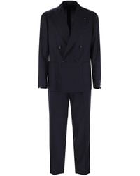 Tagliatore - Virgin Wool Double-Breasted Suit - Lyst