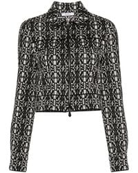 Max Mara - Printed Short Jacket - Lyst