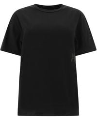 Alexander Wang - T -shirt Met Logo - Lyst
