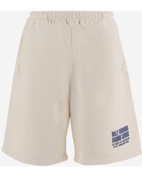 Willy Chavarria - Cotton Shorts With Logo - Lyst