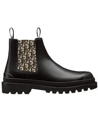 Dior - Oblique Chelsea Boots - Lyst