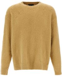 Roberto Collina - Shearling Cotton Sweater - Lyst