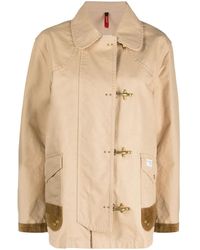 Fay - Cotton 4 Hooks Jacke - Lyst