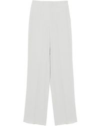 Emporio Armani - Wide Bein Hosen - Lyst