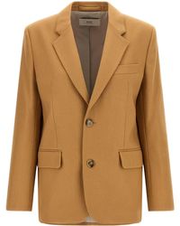 Ami Paris - Wool Blazer Blazers - Lyst