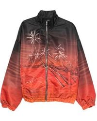 Amiri - Zip-Up Jacket With Palm Print - Lyst