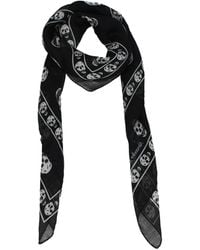 Alexander McQueen - Foulard Silk - Lyst