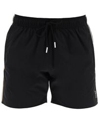 BOSS - "seaside Bermuda Shorts Met Tr - Lyst