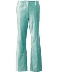 Forte Forte - Fluwelen Straight Broek - Lyst