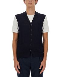 Ballantyne - V-Neck Vest - Lyst