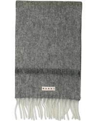 Marni - Mohair And Alpaca Scarf - Lyst