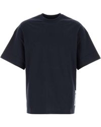 Jil Sander - Midnight Cotton T Shirt - Lyst