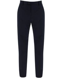 Alexander McQueen - Chino Pants With Logo Lettering On The - Lyst