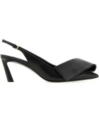 Givenchy - Leather Twisted Ribbon Pumps - Lyst