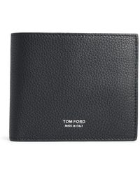 Tom Ford - Zwarte Leren Portemonnee - Lyst