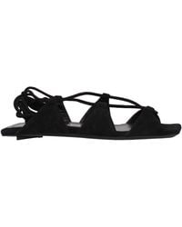 The Attico - Reneè Sandals Suede - Lyst