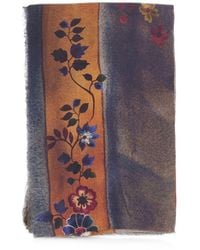 Faliero Sarti - Kaki Carpet Print Stole - Lyst