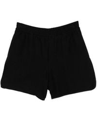 Emporio Armani - Cotton Blend Shorts - Lyst