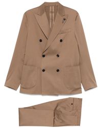 Lardini - Double Breasted Suit - Lyst