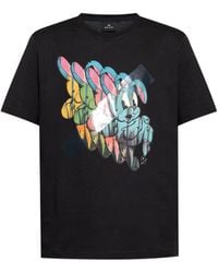 Paul Smith - Crewneck Graphic T-Shirt - Lyst