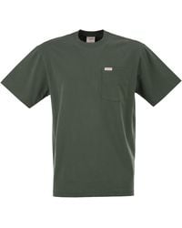 Filson - Cotton T Shirt With Patch Pocket - Lyst