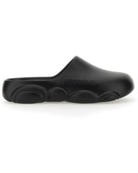Moschino - Rubber Teddy Sole Mules - Lyst