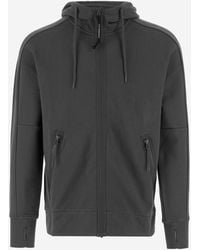 C.P. Company - Felpa Di Cotone Della Compagnia Cp Con Occhiali - Lyst