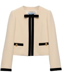 Prada - Jack Met Enkele Rij Knopen - Lyst