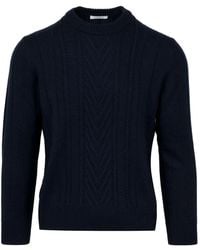 Paolo Pecora - Sweaters Blue - Lyst