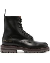 Common Projects - Leather Boots - Lyst
