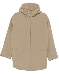 Emporio Armani - Cotton Blend Blouson Jacket - Lyst