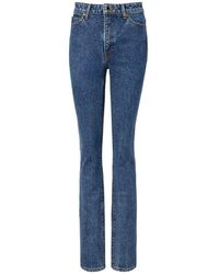 KHAITE - Vaqueros Daria Slim - Lyst