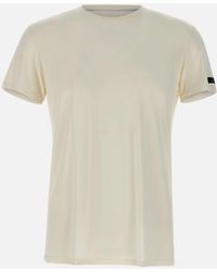 Rrd - T-shirt à cou de l'équipage de Cupro White - Lyst