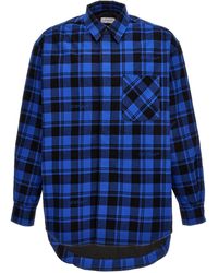 Off-White c/o Virgil Abloh - 'Check Flannel' Overshirt - Lyst