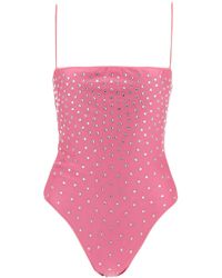 Oséree - Oséree One-piece Swimsuit With Crystals - Lyst
