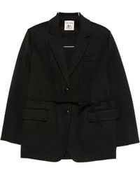 Semicouture - Corine Wool Single Breasted Jacket - Lyst