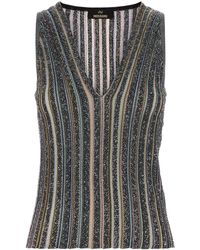 Missoni - Embroidered Viscose-Blend Top - Lyst