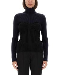 Jean Paul Gaultier - Slim-Fit Corset Design Top - Lyst