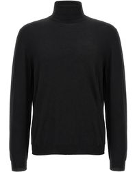 Zanone - Wool Turtleneck Sweater - Lyst