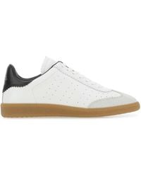 Isabel Marant - Bryce Leather Sneakers - Lyst
