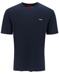 HUGO - Logo übergroße T -Shirt - Lyst