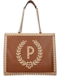 Pollini - Shoulder Bags Polyurethane/Cream - Lyst