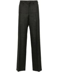 Prada - Cotton Trousers - Lyst