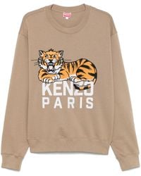 KENZO - Happy Tiger Sweatshirt - Lyst