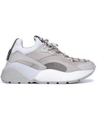 Stella McCartney - Eclypse Alter Faux Suede Sneakers - Lyst