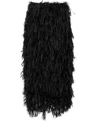 Co. - Fringe Skirt - Lyst