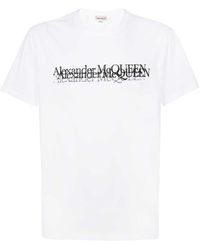 Alexander McQueen - Logo T Shirt - Lyst