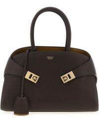 Ferragamo - Hug (M) Borse A Mano Marrone-Donna - Lyst