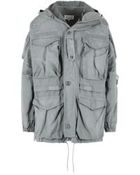 Maison Margiela - Cotton Blend Parka - Lyst