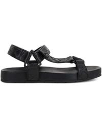 Bottega Veneta - Trip Leather Sandals - Lyst